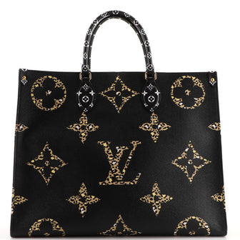 Louis Vuitton OnTheGo Tote Limited Edition Jungle Monogram Giant GM