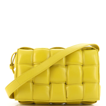 Bottega Veneta Cassette Crossbody Bag Padded Maxi Intrecciato Leather