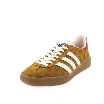 Gucci Women's x Adidas Gazelle Sneakers GG Canvas