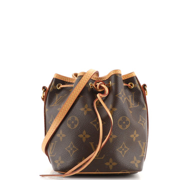 Louis Vuitton Noe Handbag Monogram Canvas Nano