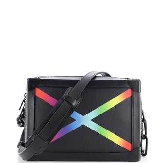 Louis Vuitton Soft Trunk Bag Rainbow Taiga Leather