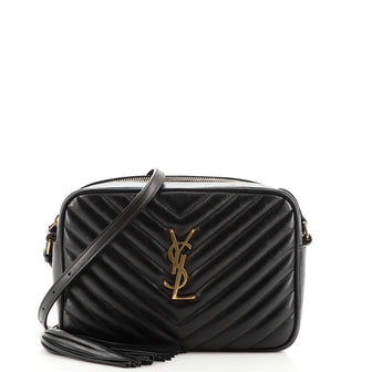 Saint Laurent Lou Camera Bag Matelasse Chevron Leather Small