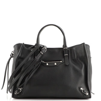 Balenciaga Papier A6 Zip Around Classic Studs Bag Leather