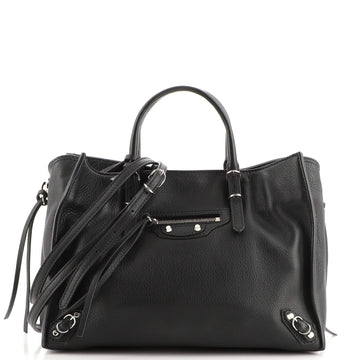 Balenciaga Papier A6 Zip Around Classic Studs Bag Leather