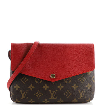 Louis Vuitton Twice Handbag Monogram Canvas