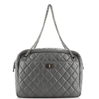 Chanel Reissue Camera Bag Quilted Aged Calfskin Large