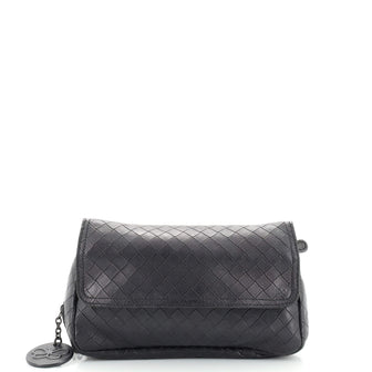 Bottega Veneta Expandable Chain Crossbody Bag Intrecciato Nappa Small