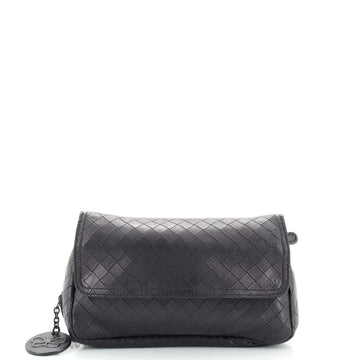 Bottega Veneta Expandable Chain Crossbody Bag Intrecciato Nappa Small