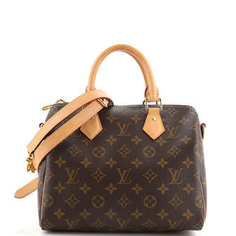 Louis Vuitton Speedy Bandouliere Bag Monogram Canvas 25