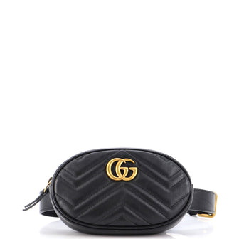 Gucci GG Marmont Belt Bag Matelasse Leather