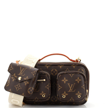 Louis Vuitton Utility Crossbody Bag Monogram Canvas