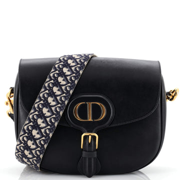 Christian Dior Bobby Flap Bag Leather Large