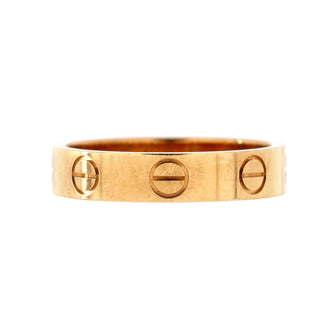 Cartier Love Wedding Band Ring 18K Yellow Gold