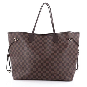 Louis Vuitton Neverfull NM Tote Damier GM Brown 2065501