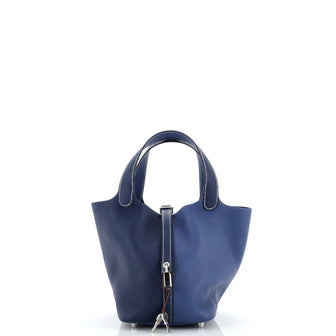 Hermes Casaque Picotin Lock Bag Clemence PM