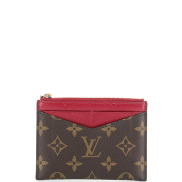 Louis Vuitton Zipped Card Holder Monogram Canvas