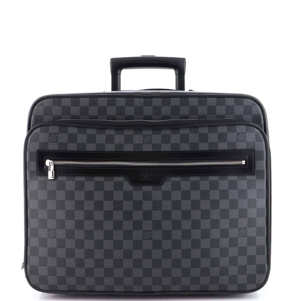 Louis Vuitton Pilot Case Damier Graphite Black 2065681