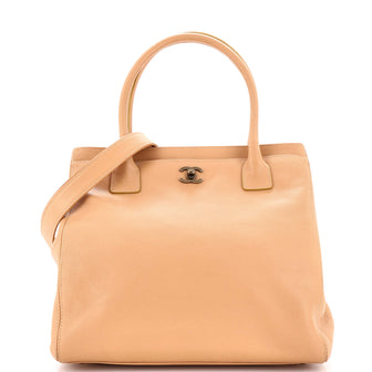 Chanel North South Cerf Executive Tote Leather Large