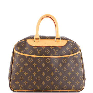 Louis Vuitton Deauville Handbag Monogram Canvas