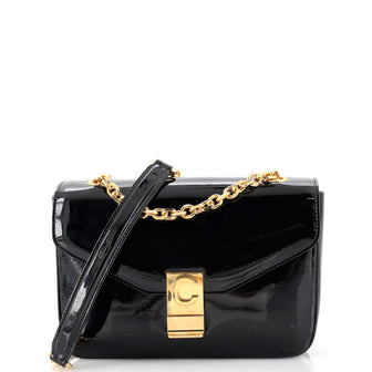 Celine C Bag Patent Medium