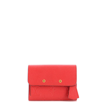 Louis Vuitton Pont Neuf Compact Wallet Monogram Empreinte Leather