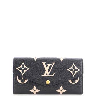 Louis Vuitton Sarah Wallet NM Bicolor Monogram Empreinte Giant