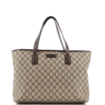 Gucci Plus Tote GG Coated Canvas Medium