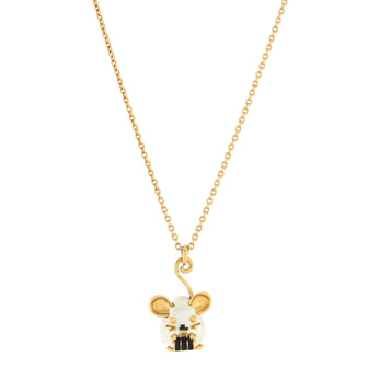 Louis Vuitton Vuittonite Pendant Necklace Metal and Enamel