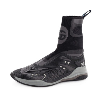Gucci Men's Ultrapace R Sock Boots Technical Fabric and Rubber