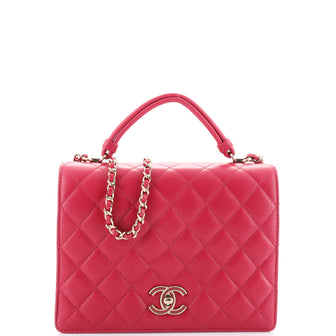 Chanel Tied Flap Bag Quilted Lambskin Small