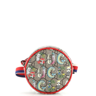 Gucci Children's Round Belt Bag Printed GG Coated Canvas
