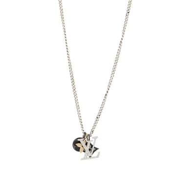 Louis Vuitton LV Instinct Pendant Necklace Metal and Crystal