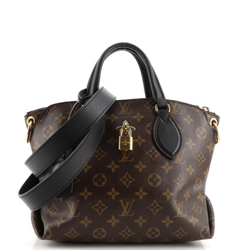 Louis Vuitton Flower Zipped Tote Monogram Canvas PM