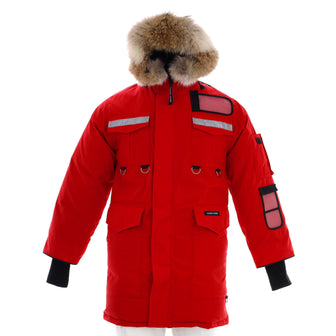 Canada Goose Men's Resolute Parka Polyester and Cotton with Down