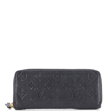 Louis Vuitton Clemence Wallet Monogram Empreinte Leather