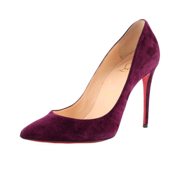 Christian Louboutin Women's Pigalle Follies Pumps Suede 100