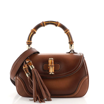 Gucci New Bamboo 1921 Top Handle Bag Leather Medium