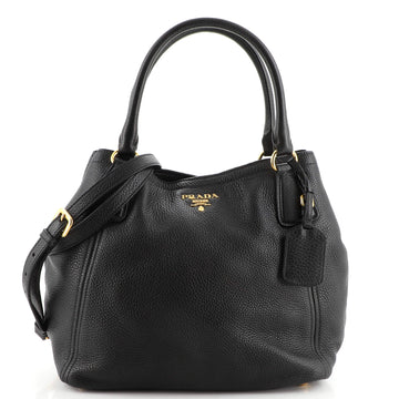 Prada Convertible Open Tote Vitello Daino Medium