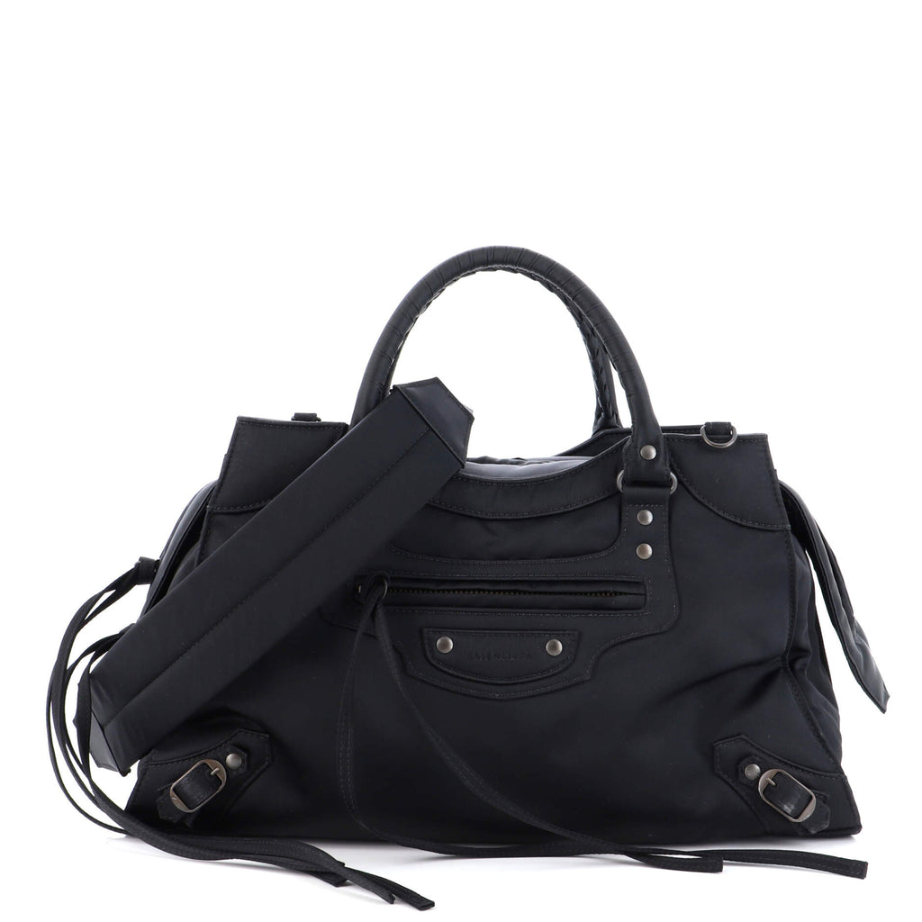Balenciaga Neo Classic City Bag Nylon Medium Black 2066861