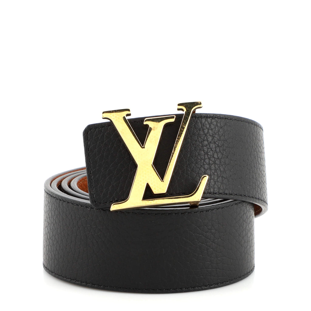 Louis Vuitton reversible belt, rubberised cotton fabric …