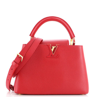 Louis Vuitton Capucines Bag Leather BB