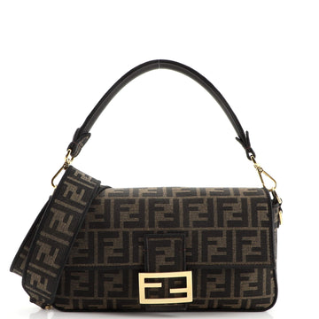 Fendi Baguette NM Bag Zucca Canvas Medium
