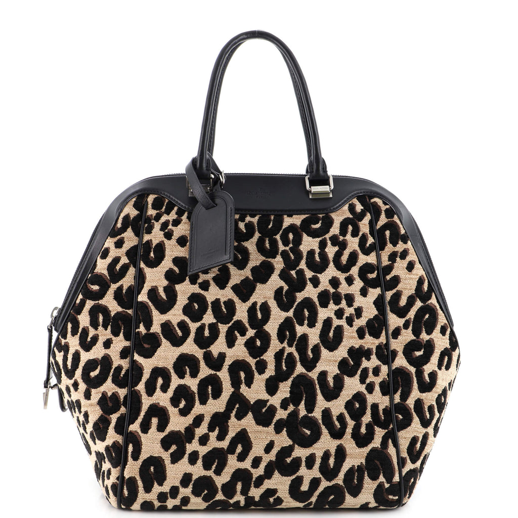 Pre-Owned LV North South Leopard Bag 206768/10