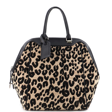 Louis Vuitton North South Bag Limited Edition Stephen Sprouse Leopard Chenille