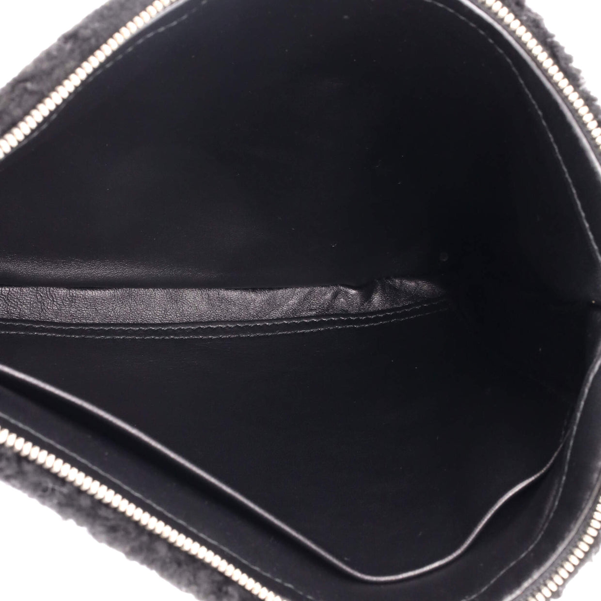 balenciaga logo pouch