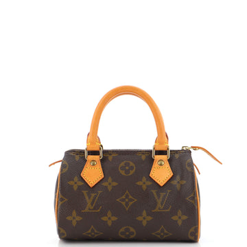 Louis Vuitton Speedy Mini HL Handbag Monogram Canvas