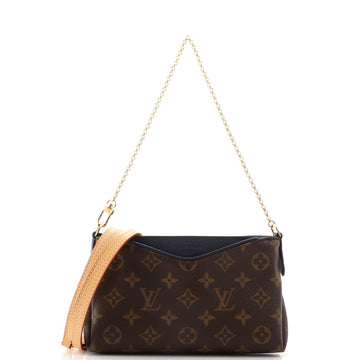 Louis Vuitton Pallas Clutch Monogram Canvas