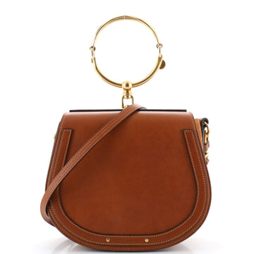 Chloe Nile Crossbody Bag Leather Medium
