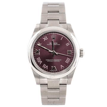 Rolex Oyster Perpetual Datejust Automatic Watch Stainless Steel 31