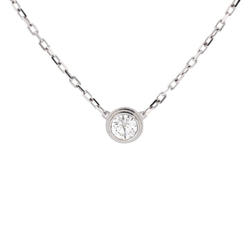 Cartier Cartier D'Amour Pendant Necklace 18K White Gold with Diamond Large